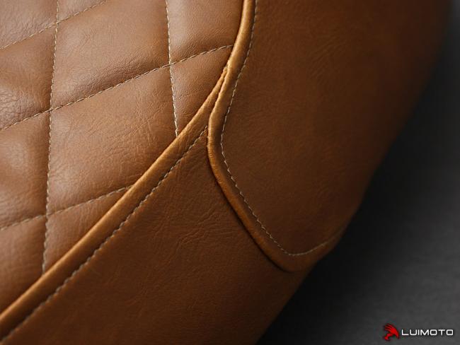 SIXTY 8 | VINTAGE SEAT COVERS FOR TRIUMPH SCRAMBLER 06-15 & BONNEVILLE 00-15