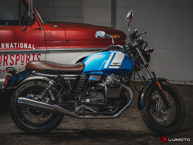 SEAT COVERS FOR MOTO GUZZI V7 CLASSIC/STONE 11-19