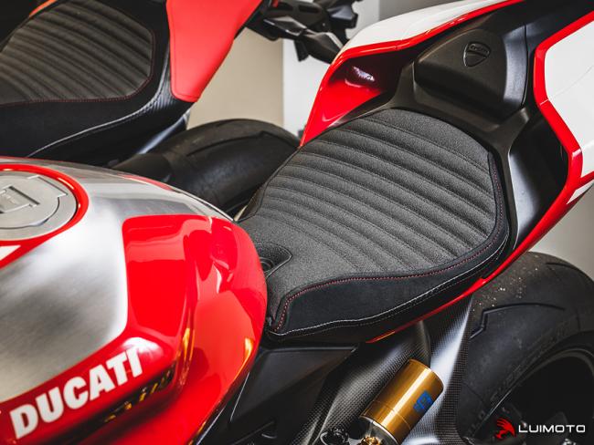Luimoto Seat Cover Corsa Driver for Ducati Panigale 959 16-18