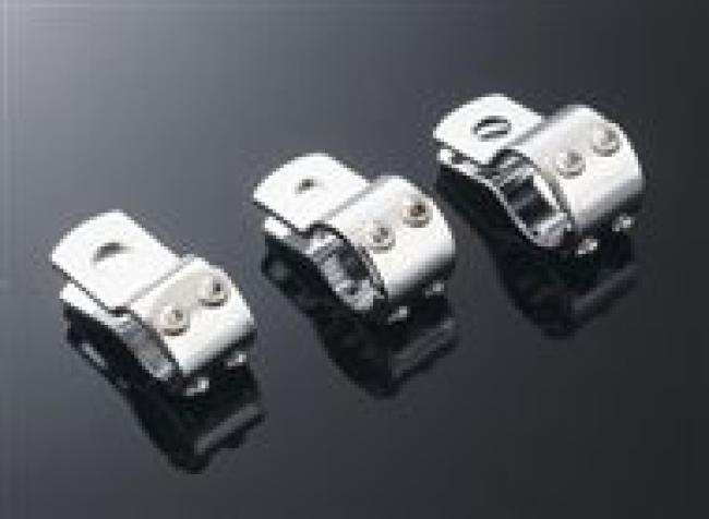 THREE-PIECE CLAMP 1,5" (38mm) chrom
