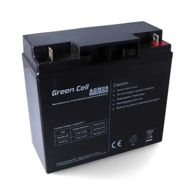GREEN AGM Batterie 12V 18AH  BOOM Trike Fun 500 / Shark / V1 / V2