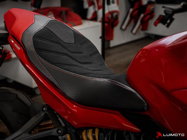 Luimoto Seat Cover Strada Driver for Ducati SuperSport 17-20