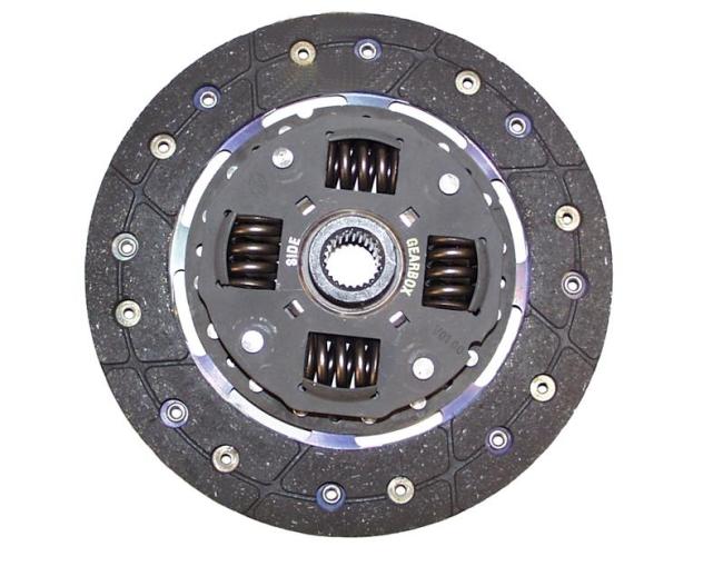 Clutch disc, 200 mm, new, with springs