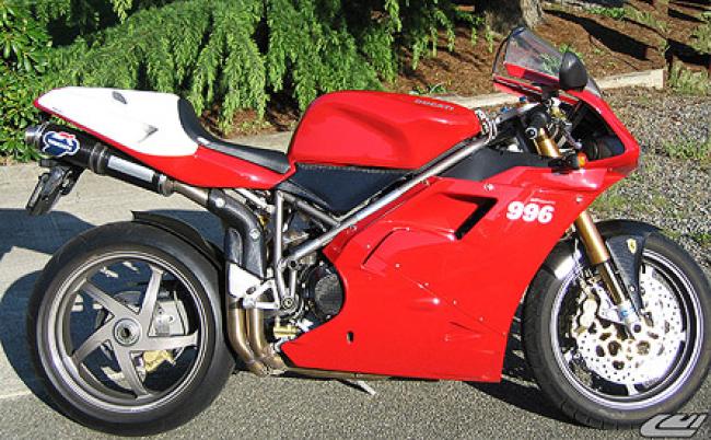 Luimoto Seat Covers Baseline Driver for Ducati 748 916 996 998 94-04 Monoposto