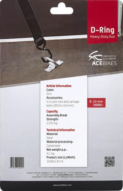 ACEBIKES D-Ring Heavy-Duty Duo