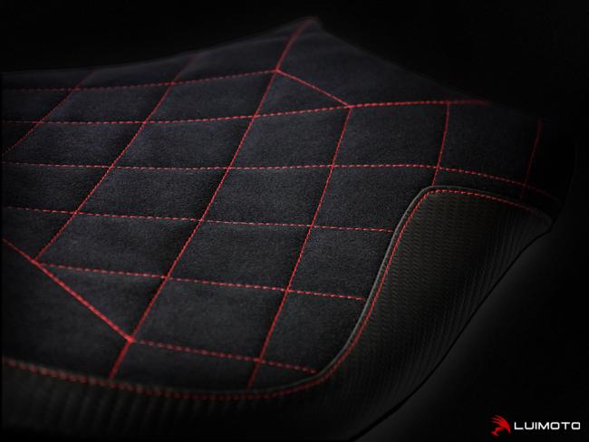 Luimoto Seat Cover Diamond Edition Driver for Ducati 848 1098 1198 08-13