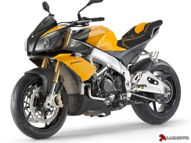 Luimoto Sitzbankbezug Team Italia Beifahrer für APRILIA TUONO V4 11-20