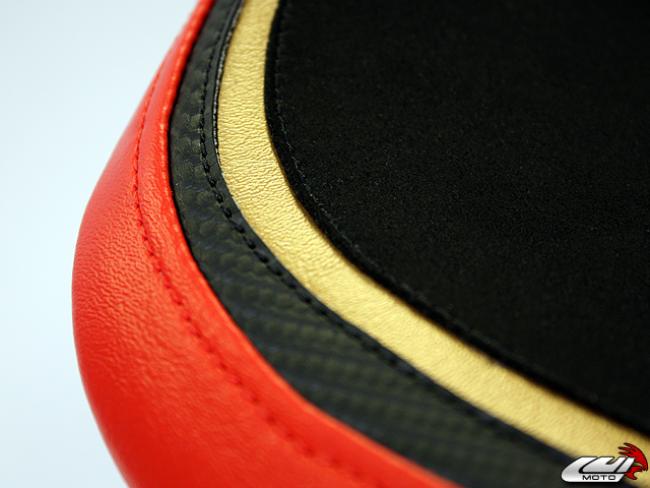 Luimoto Seat Cover Team Italia Suede Driver for MV Agusta F4 99-09