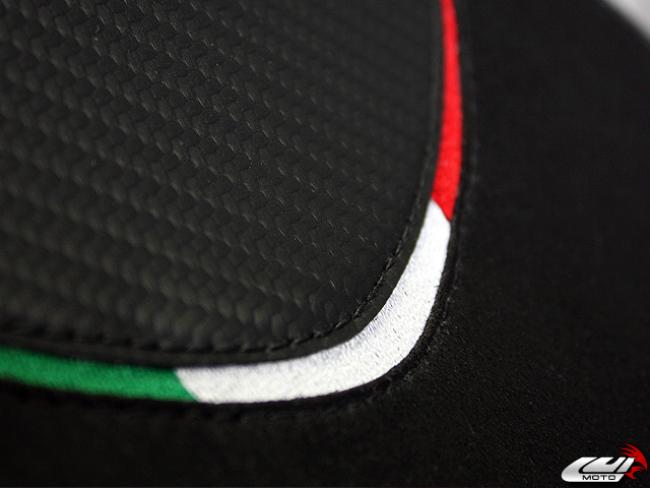 Luimoto Seat Cover Team Italia Suede Driver for MV Agusta F4 99-09