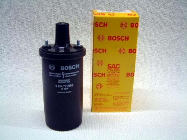 Zündspule BOSCH 12V schwarz