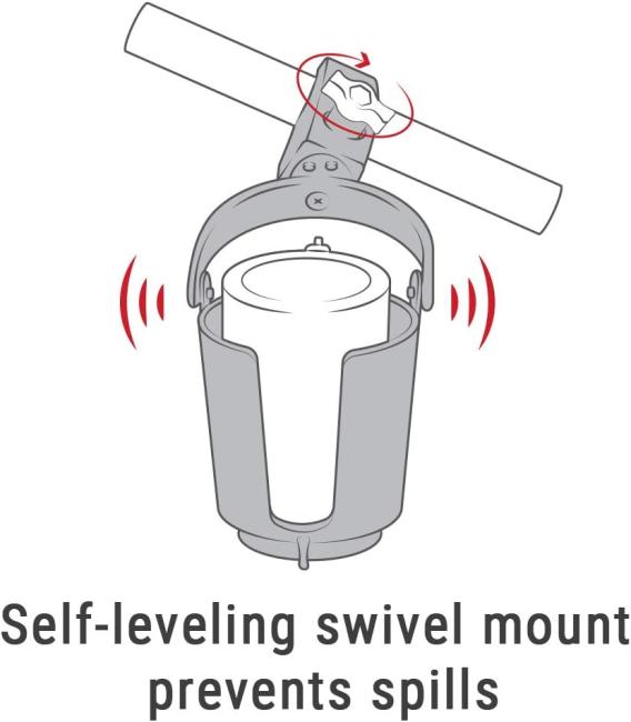 RAM Mounts Tough-Claw Getränkehalterung
