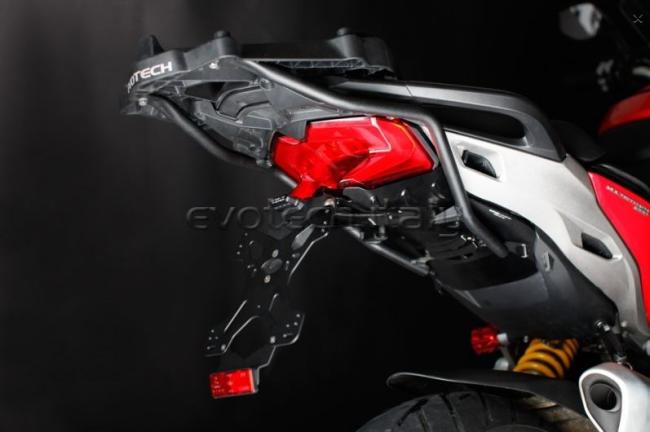 Evotech SRL Tail Tidy for  Ducati Multistrada MTS 1200 / Enduro /  Pikes Peak / 950 / 1260