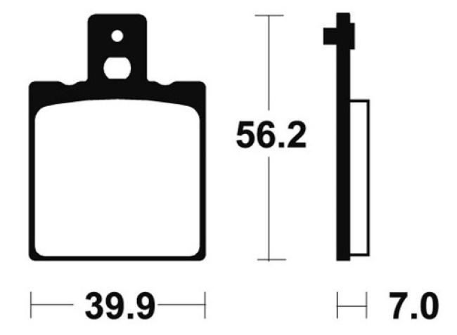 Brake Pads front Rewaco Trike