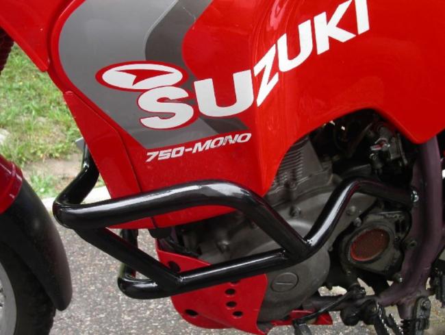 RD-Moto Crash frames black for Suzuki DR 750 Big 1988-1990