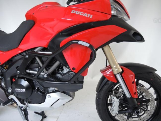 RD-Moto Sturzbügel schwarz für Ducati Multistrada 1200  2010 - 2014