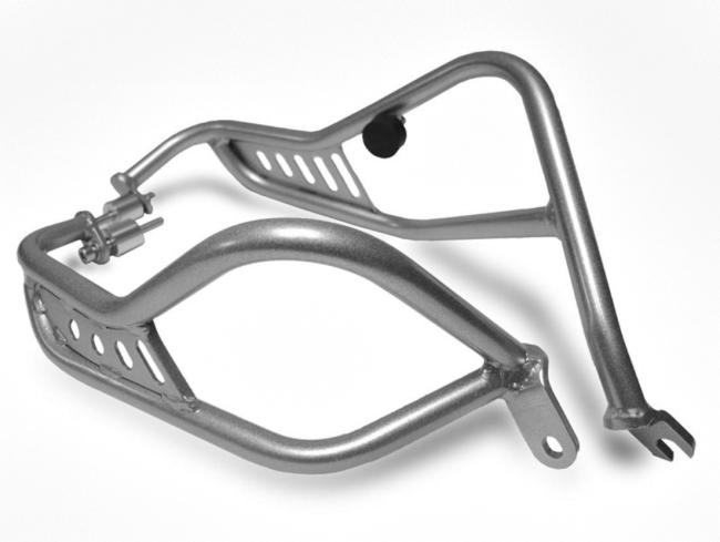 RD-Moto Crash bar silver low position for Honda CRF 1000L Africa Twin DCT - Sport Adventure 2018-19