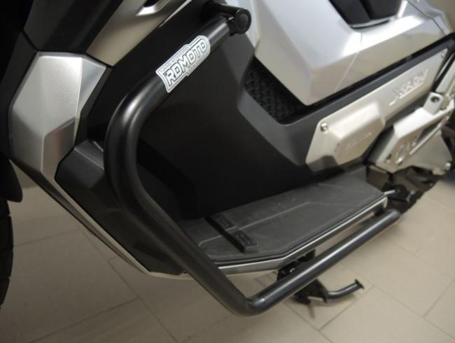 RD-Moto Crash bar mat black lower position for Honda X-ADV 750 2017+