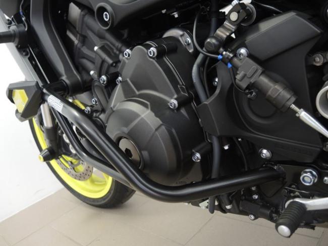 RD-Moto Crash frames + Crash pads SL01 black for Yamaha MT-09 2013 - 2020