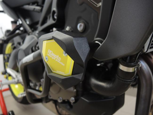 RD-Moto Sturzbügel + Sturzpads SL01 schwarz für Yamaha XSR 900 2013 - 2020