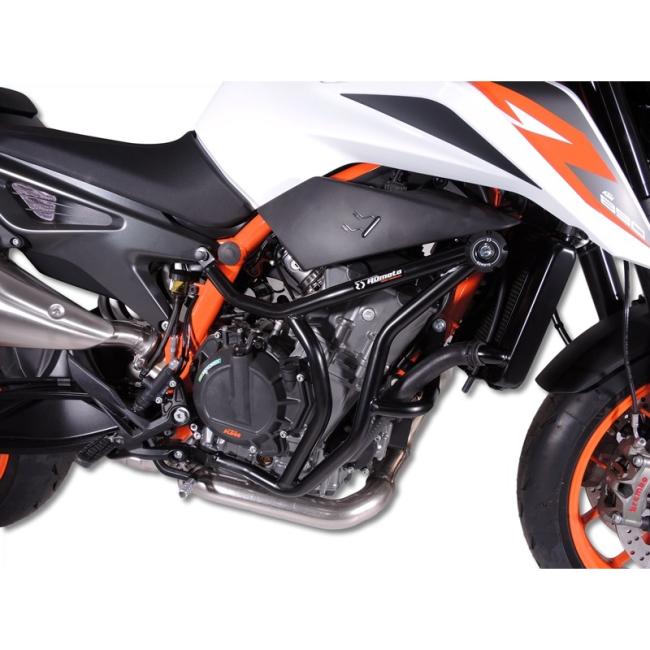 RD-Moto Sturzbügel schwarz inkl. Sturzpad für KTM 790 Duke 2018+ / 890 Duke 2020+