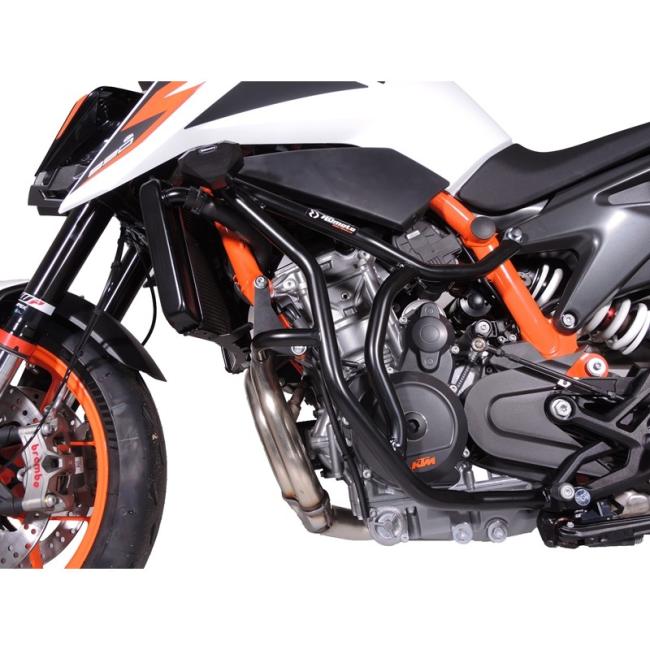 RD-Moto Sturzbügel schwarz inkl. Sturzpad SLDM für KTM 790 Duke 2018+ / KTM 890 Duke 2020+ / KTM 890 Duke R 2021+