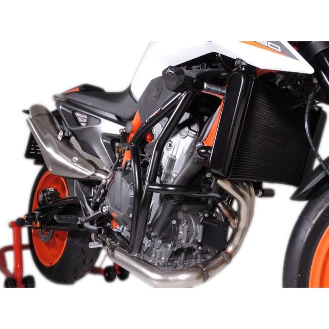 RD-Moto Sturzbügel schwarz inkl. Sturzpad SLDM für KTM 790 Duke 2018+ / KTM 890 Duke 2020+ / KTM 890 Duke R 2021+