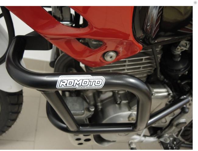 RD-Moto Sturzbügel schwarz für Honda NX 650 Dominator 1996 - 2001