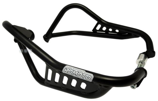 RD-Moto Crash bar black low position for Honda CRF 1000L Twin Africa - Sport Adventure 2018-19