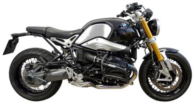 RD-Moto Sturzbügel schwarz für BMW R Nine T Racer 2013+