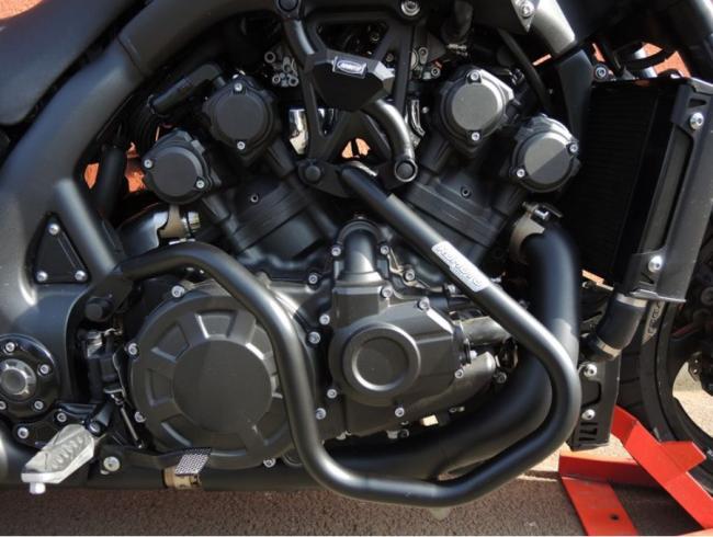 RD-Moto Crash Bar black matt lower for Yamaha V-Max 1700 2009-20
