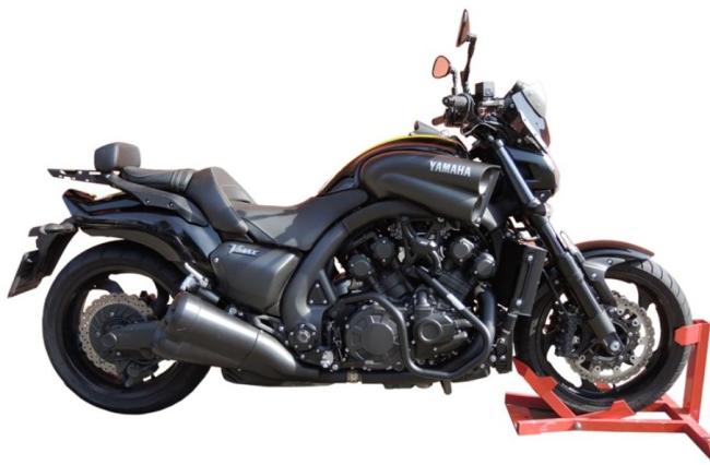 RD-Moto Crash Bar black matt lower for Yamaha V-Max 1700 2009-20