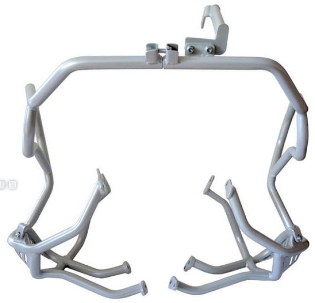 RD-Moto Crash frames silver Upper + lower for BMW R1200GS  2013 - 2019