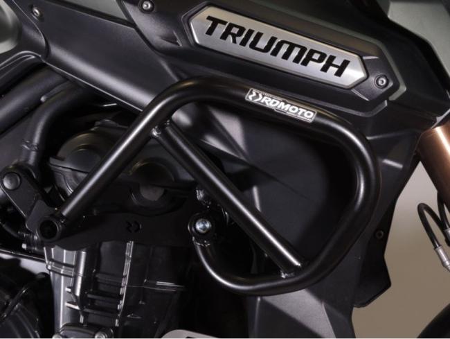 RD-Moto Sturzbügel oben schwarz für Triumph Tiger 1200 Explorer / XC  2011-15
