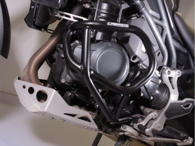 RD-Moto Sturzbügel unten schwarz für Triumph Tiger 1200 Explorer / XC 2011-15