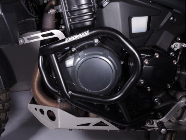 RD-Moto Sturzbügel unten schwarz für Triumph Tiger 1200 Explorer / XC 2011-15