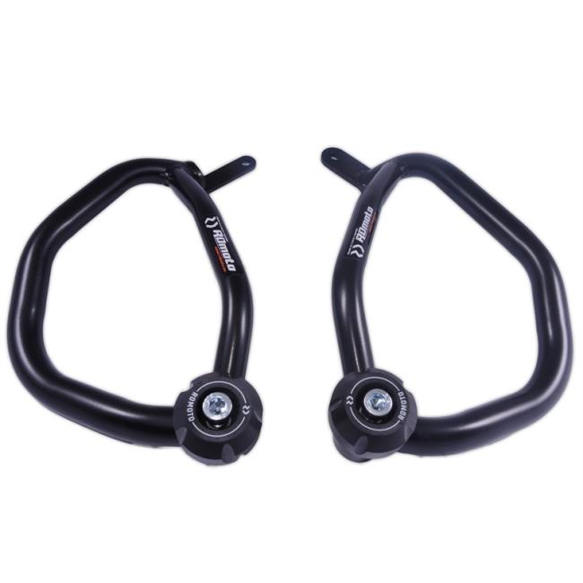 RD-Moto Sturzbügel inkl. Slider PH01 schwarz  für CF-Moto GT650 2020-23