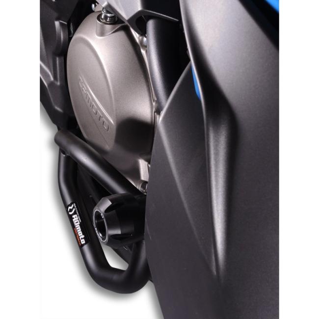 RD-Moto Crash frames black incl. Slider PH01 for CF-Moto NK650  2020-23