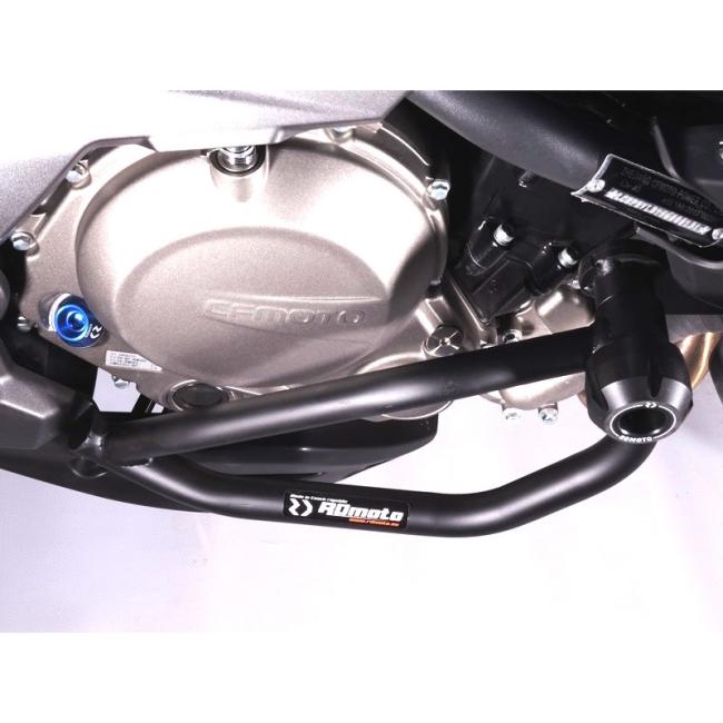 RD-Moto Crash frames black incl. Slider PH01 for CF-Moto NK650  2020-23