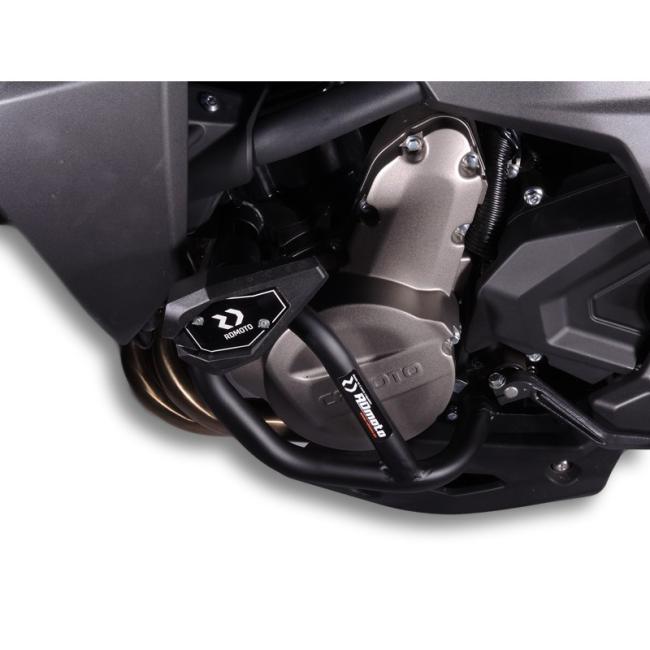 RD-Moto Sturzbügel inkl. Slider SL01K schwarz  für CF-Moto NK650 2020+