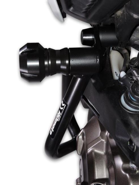 RD-Moto Crash frames incl. Crash pads black for Yamaha 700 Ténéré 2019+