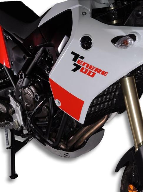 RD-Moto Crash frames incl. Crash pads black for Yamaha 700 Ténéré 2019+