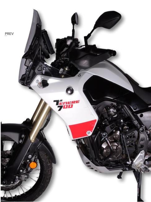 RD-Moto Crash frames incl. Crash pads black for Yamaha 700 Ténéré 2019+