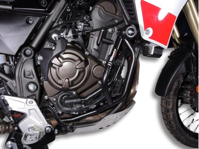 RD-Moto Crash frames incl. Crash pads black for Yamaha 700 Ténéré 2019+