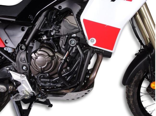 RD-Moto Crash frames incl. Crash pads black for Yamaha 700 Ténéré 2019+