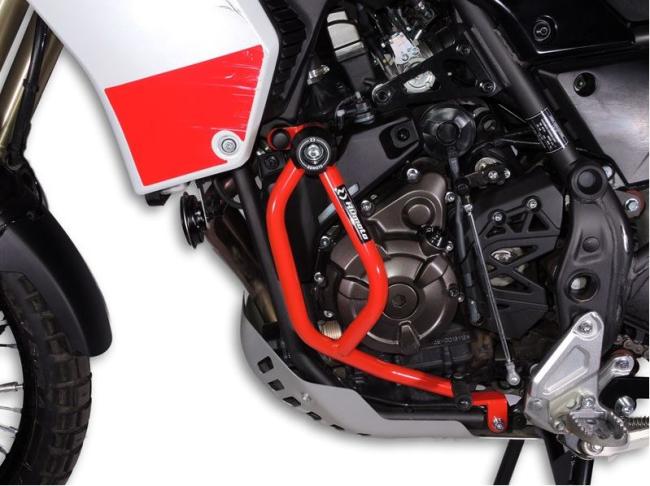 RD-Moto Sturzbügel + Sturzpads rot für Yamaha Ténéré 700 2019+