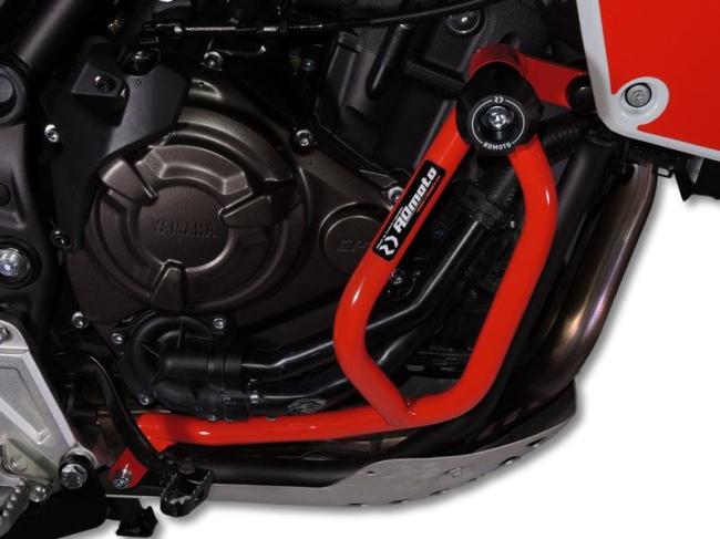 RD-Moto Sturzbügel + Sturzpads rot für Yamaha Ténéré 700 2019+