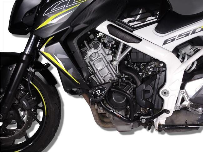 RD-Moto Sturzbügel schwarz für Honda CB 650F 2014-19
