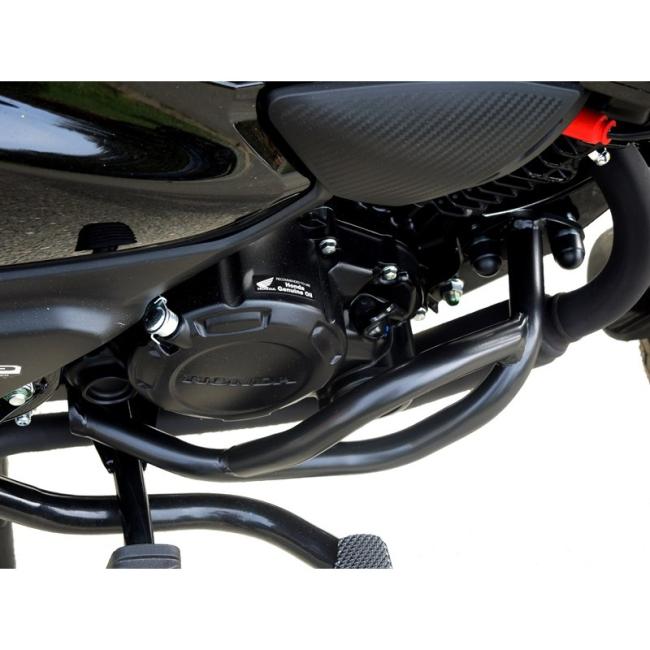 RD-Moto Crash bar lower part black for Honda CB 125F 2014-2023