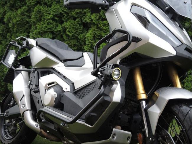 RD-Moto Crash bar Set lower + upper position black for Honda X-ADV 750 2021+