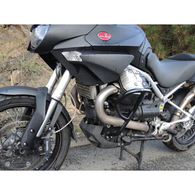 RD-Moto Sturzbügel schwarz für Moto Guzzi Stelvio 1200 2008-16